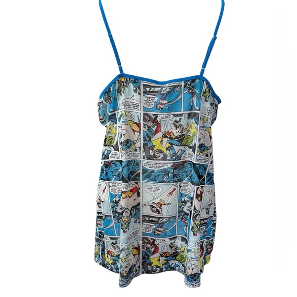 🚨LAST CHANCE🚨EUC Wonder Woman DC comics mesh vintage tank XXL - Picture 2 of 6